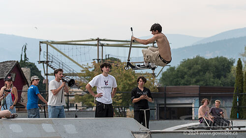 Scooter Competition - Penticton Youth Park 2024