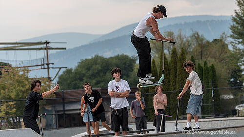 Scooter Competition - Penticton Youth Park 2024